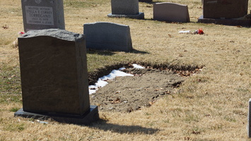 North Burial Ground. Providence, Rhode Island. March, 2013.