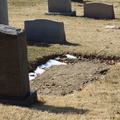 North Burial Ground. Providence, Rhode Island. March, 2013.