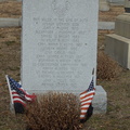 North Burial Ground. Providence, Rhode Island. March, 2013.
