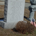 North Burial Ground. Providence, Rhode Island. March, 2013.