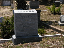 Thomas J. Cushee 1854-1946. Olive J. Cushee 1852-1921
