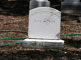 Frances M. Davidson 1846-1925.