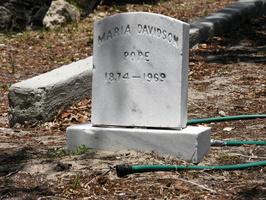 Maria Davidson Pope 1874-1969.