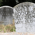 Frank S. Rodgers. July 24, 1872 - Mar. 18, 1942.