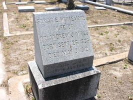 Sarah E. Whitemore, Wife of Dr. Andrew J. Mills. Sept. 26, 1835 - May 3, 1912