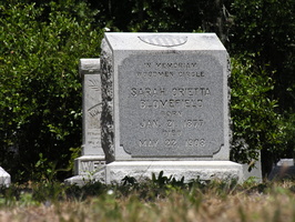 Woodmen Circle. Sarah Orietta Blomefield. Jan. 21, 1877 - May 22, 1908.