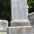 Francis Octavia Cone, Wife of U. A. Hutchinson. Aug. 30, 1867 - Sept. 24 - 1916.