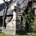 Trafford marker. Holy Redeemer Church of Astoria