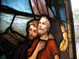 Stained Glass at the St. George Church in Astoria
