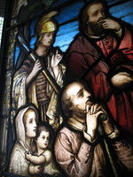 Stained Glass at the St. George Church in Astoria