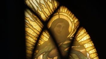 Mausoleum Stained Glass, NYC