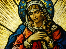 Mausoleum Stained Glass, NYC