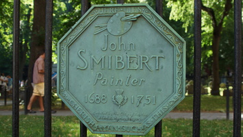 John Smibert at the Granary Burying Ground in Boston