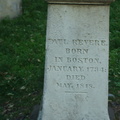 Paul Revere at the Granary Burying Ground Boston