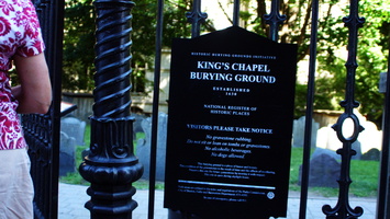 King's Chapel Burial Ground in Boston