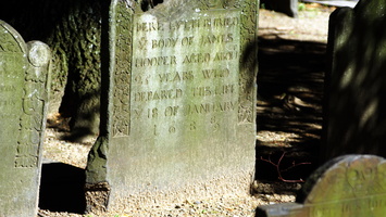 King's Chapel Burial Ground in Boston