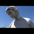 Calvary Cemetery and the Kosciuszko Bridge Pedestrian/Bike Path. April 8, 2021.