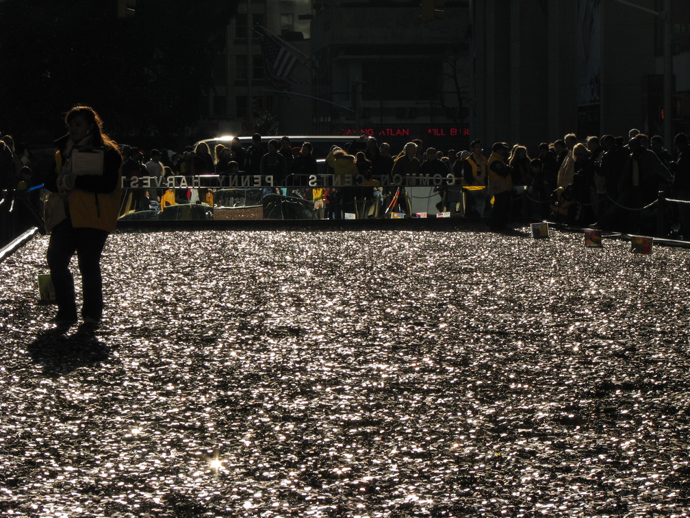 100,000,000 Pennies at Rockefeller Center