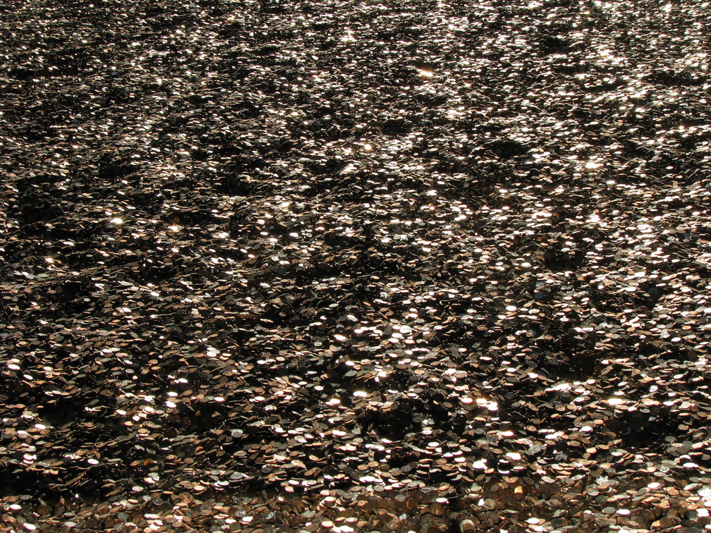 100,000,000 Pennies at Rockefeller Center