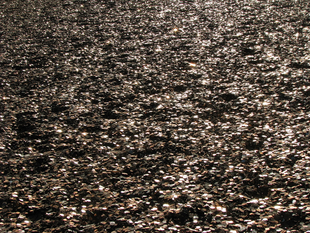 100,000,000 Pennies at Rockefeller Center