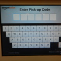 Amazon Locker: Enter Pick-up Code