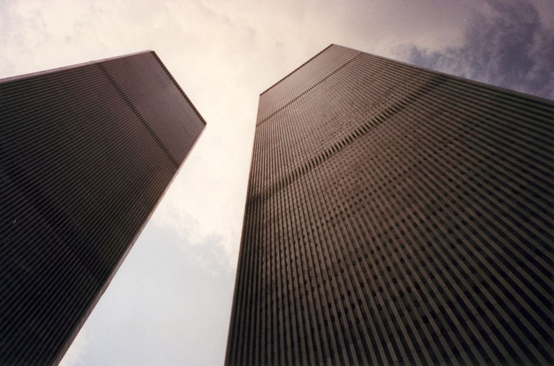 Twin Towers at the World Trade Center.