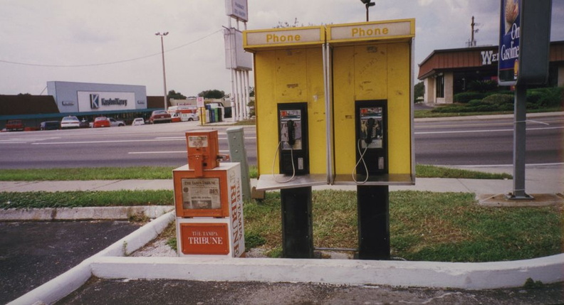 Yellow Payphones.