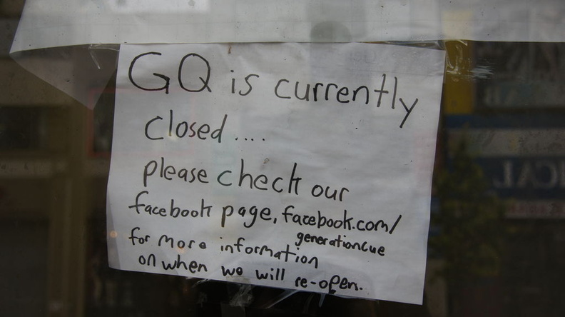 GQ ic Currently Closed...