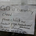 GQ ic Currently Closed...