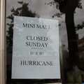 Mini Mall Closed Due to Hurricane