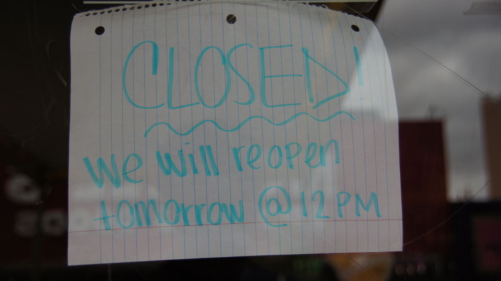 CLOSED!