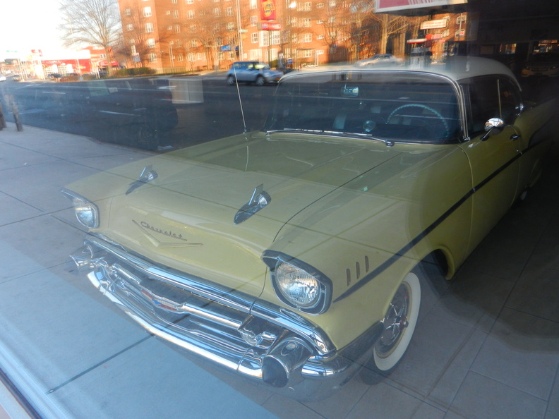 Chevrolet in an L.I.C. Showroom