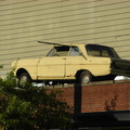 Not sure what this is, atop Wasco Discount Auto Supply in Greenpoint, Brooklyn