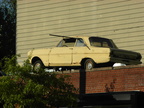 Not sure what this is, atop Wasco Discount Auto Supply in Greenpoint, Brooklyn