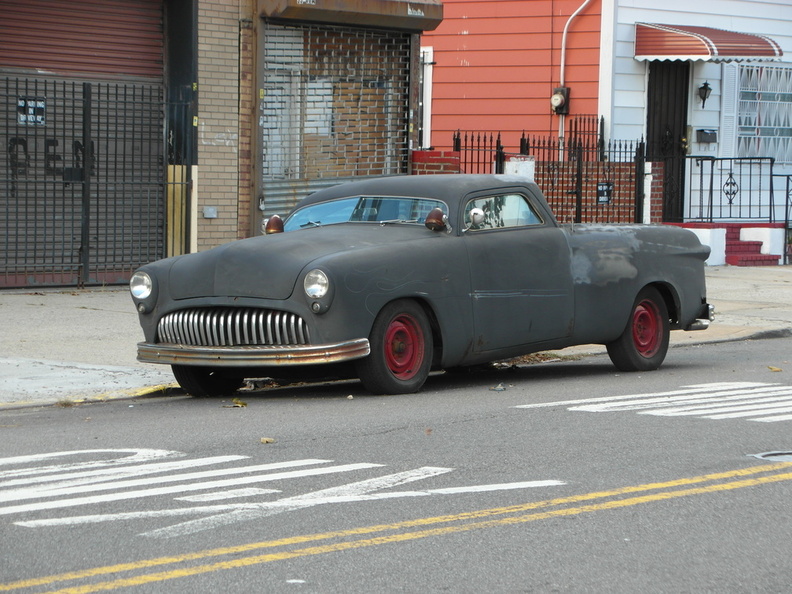 1949 or 1950 Ford Mercury converted to a pickup. L.I.C.