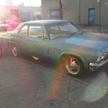 Chevrolet Biscayne in Astoria with "COLLECTIBLE" on the plates