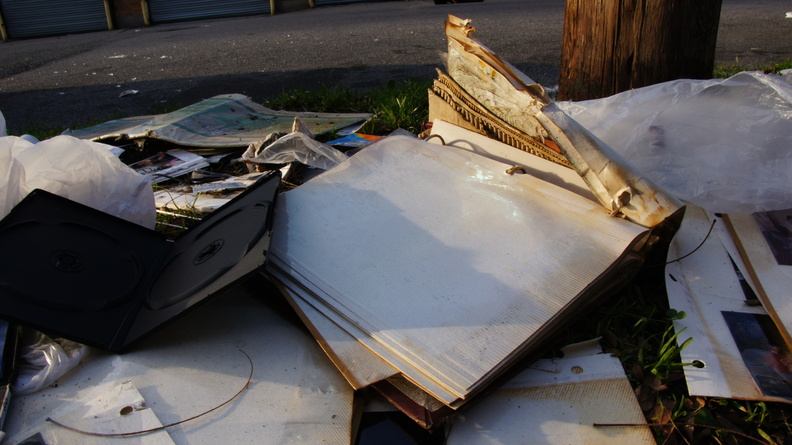 Discarded Family Photo Album