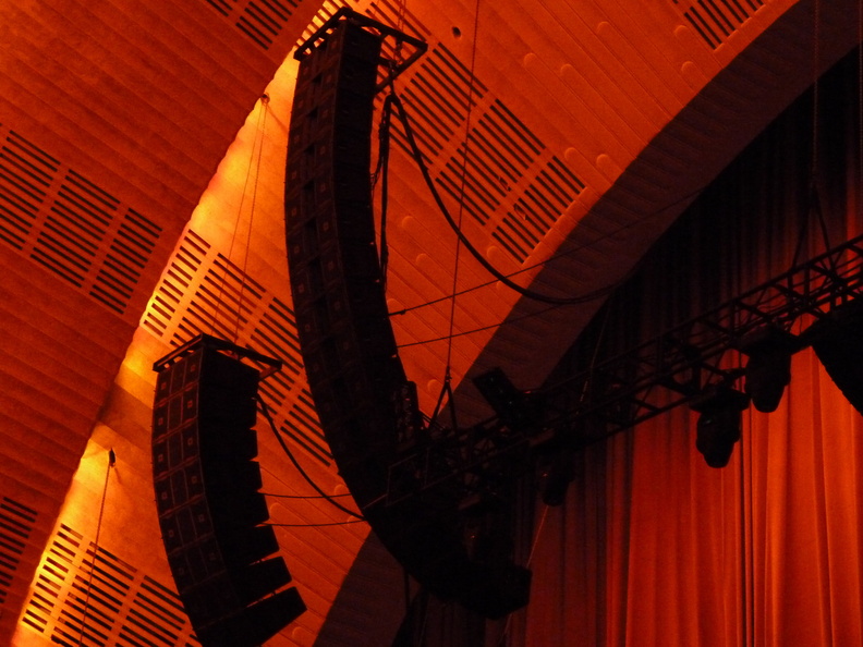 Speakers at Radio City Music Hall