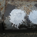 Paint Spots on NYC Sewers