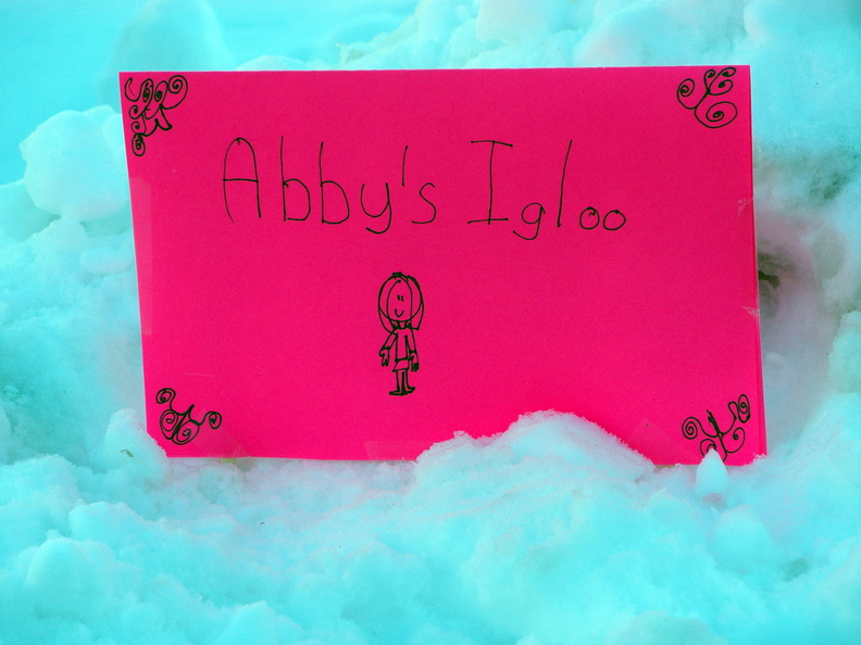 Abby's Igloo