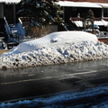 Snowbound Car