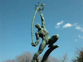 Rocket Thrower, by Donald De Lue