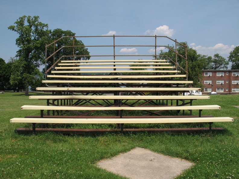 Empty Bleachers, Fort Totten Park, Bayside