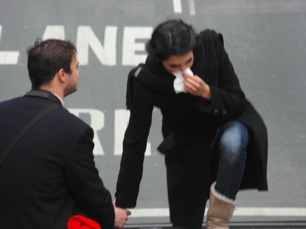 Sinus incident at The High Line, Chelsea, NYC