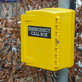 Emergency Call Box at The High Line, Chelsea, NYC