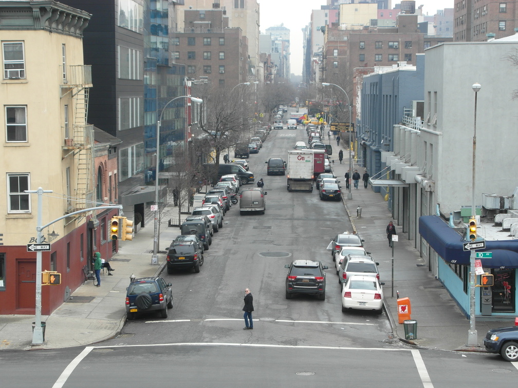 View from The High Line, Chelsea, NYC