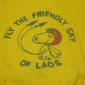 Fly the Friendly Sky of Laos T-Shirt, Front