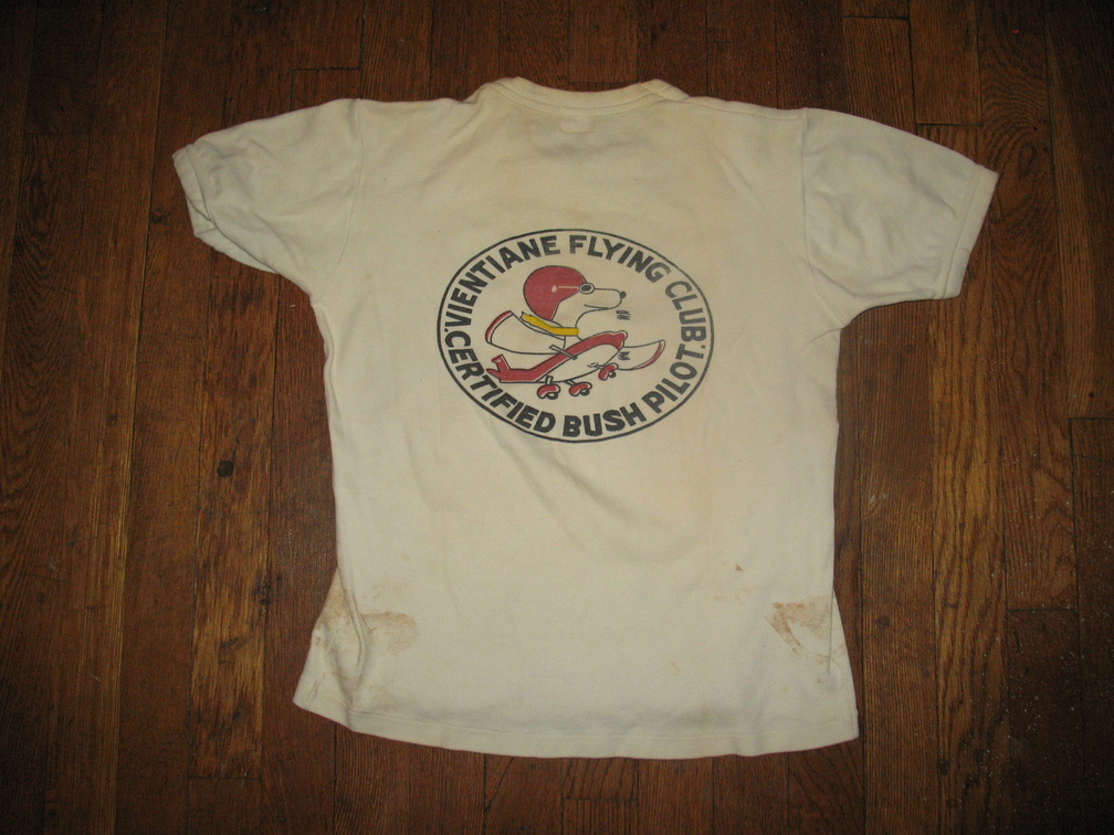 Vientiane Flying Club T-Shirt, Back