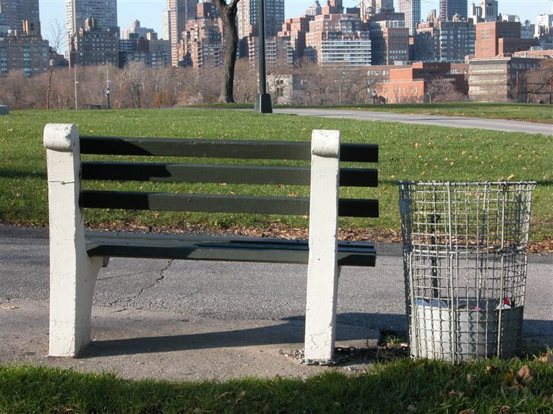 Bench With a View to the Outer Boroughs.