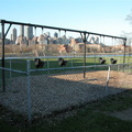 The Old Playground at Rainey Park, Long Island City. November 30, 2003